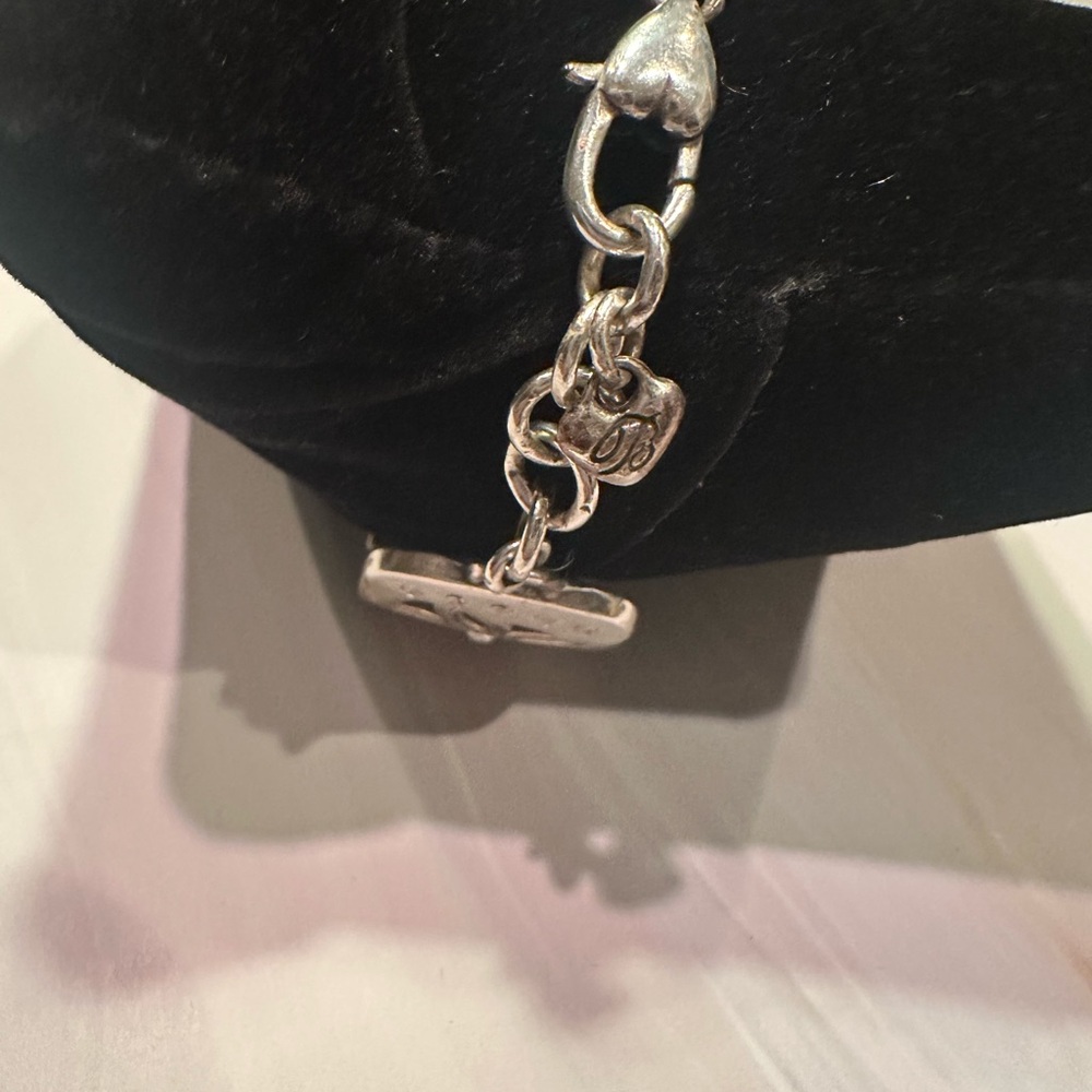 Brighton Silver Floral Earrings and Bracelet Set - Picture 4 of 4